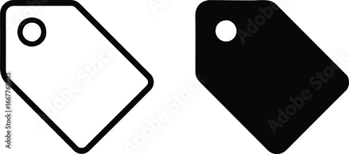 Collection of Editable Price and Tag Icons