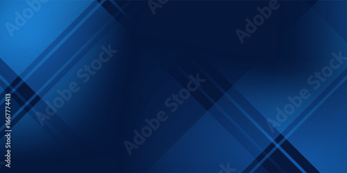 Modern black dark navy blue silver abstract pattern background. Geometric shape art modern abstract simple