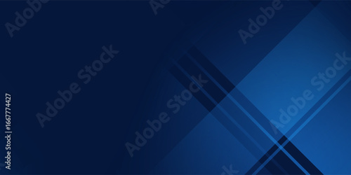 Modern black dark navy blue silver abstract pattern background. Geometric shape art modern abstract