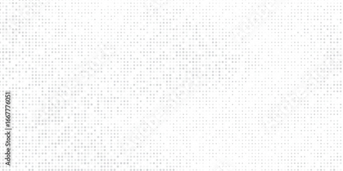 Silver halftone gradient texture. Vanishing polka dot background. Repeating dots gradation pattern simple