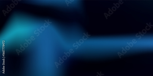 Color gradient lights on black background, abstract blue and red modern abstract