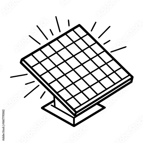 Transparent 3D cube and glass illustration with technology and computer elements
