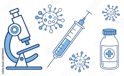 Medical research and vaccination against viruses and disease