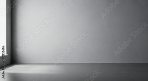 Wallpaper Mural Minimalist modern interior with natural light casting shadows, ideal for showcasing products, designs, or architectural concepts Torontodigital.ca