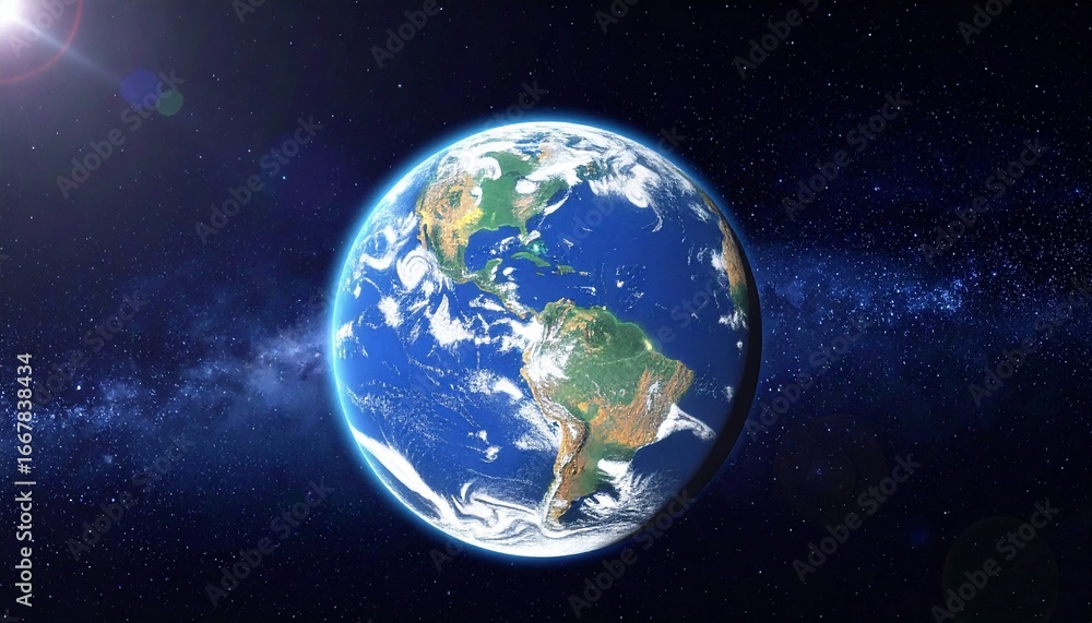 Obraz premium earth in space