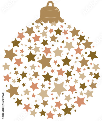 Christmas Tree Stars Ornaments