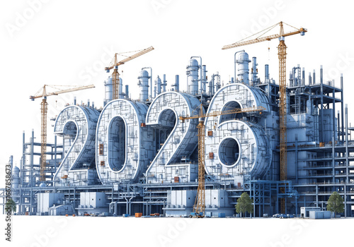 volumetric letters 2026 under construction . Generative AI