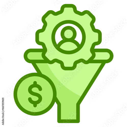 Sales Funnel Icon
