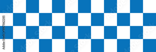 Seamless blue and white checkered retro tablecloth pattern for nautical kitchen and cafe decor