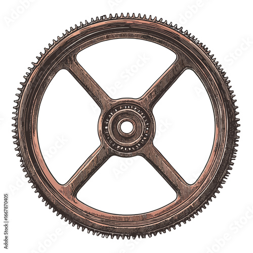 Gear vector 
