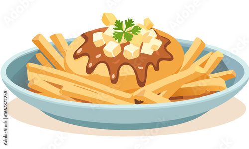 french fries and ketchup