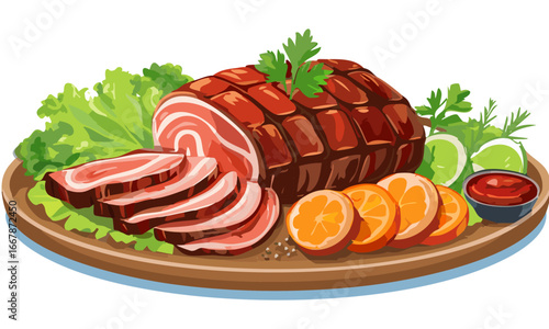 meat and vegetables