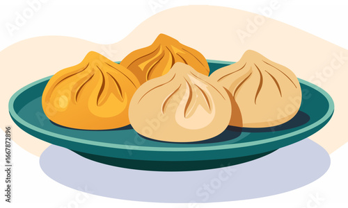 vector illustration of an apple