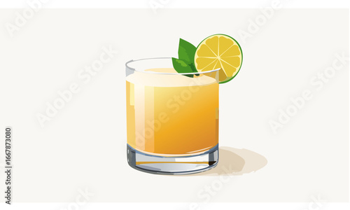 glass of orange juice