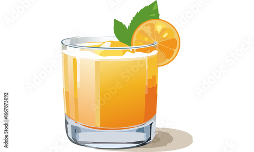 glass of orange juice