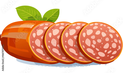 vector illustration of a tomato