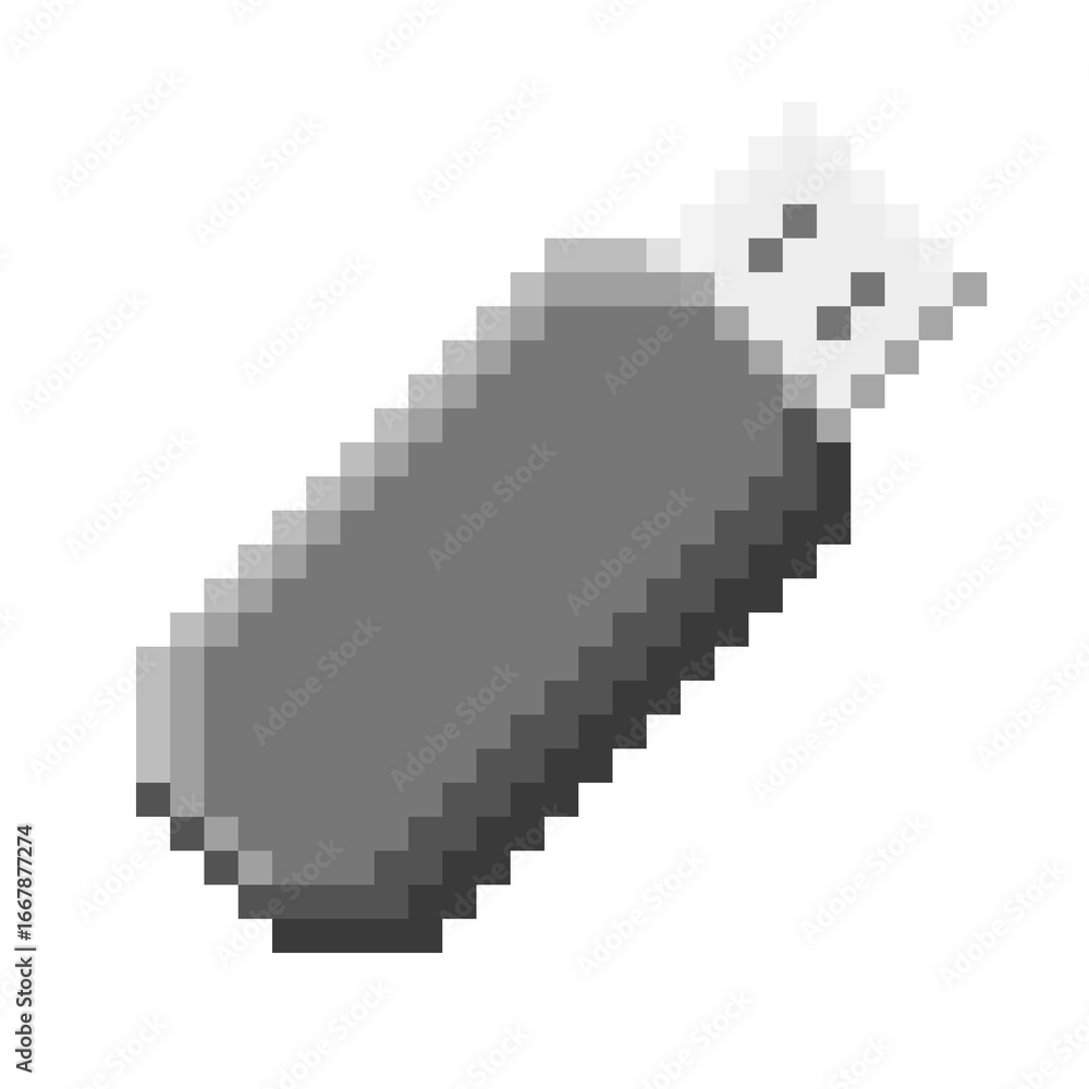 Fototapeta premium 32 x 32 2D pixel art of Storage Evolution
