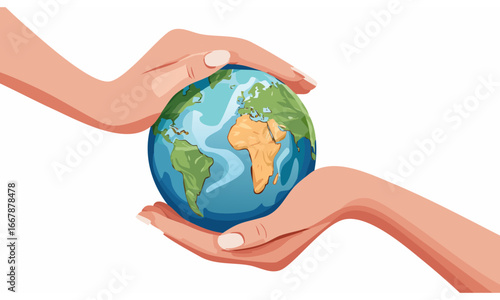 earth in hands