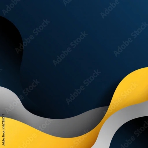 abstract background with moon and stars