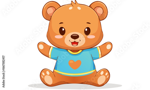 teddy bear with a suitcase