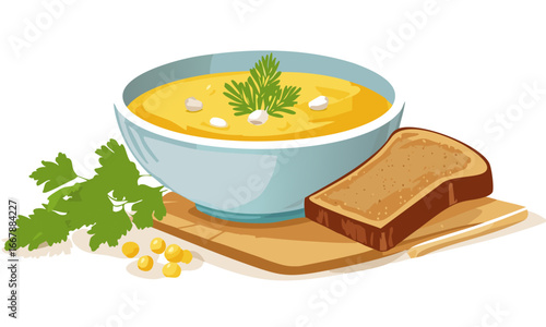 bowl of soup