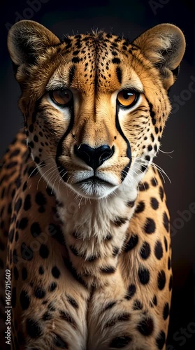 portrait of a leopard