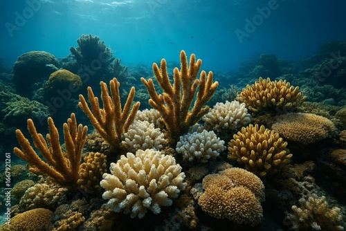 Fototapeta Naklejka Na Ścianę i Meble -  カラフルなサンゴ礁