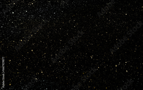 Space star shape sky night background, black starry cosmos abstract pattern dark blue science, textile cosmic galaxy astronomy decoration fantasy wallpaper landscape.