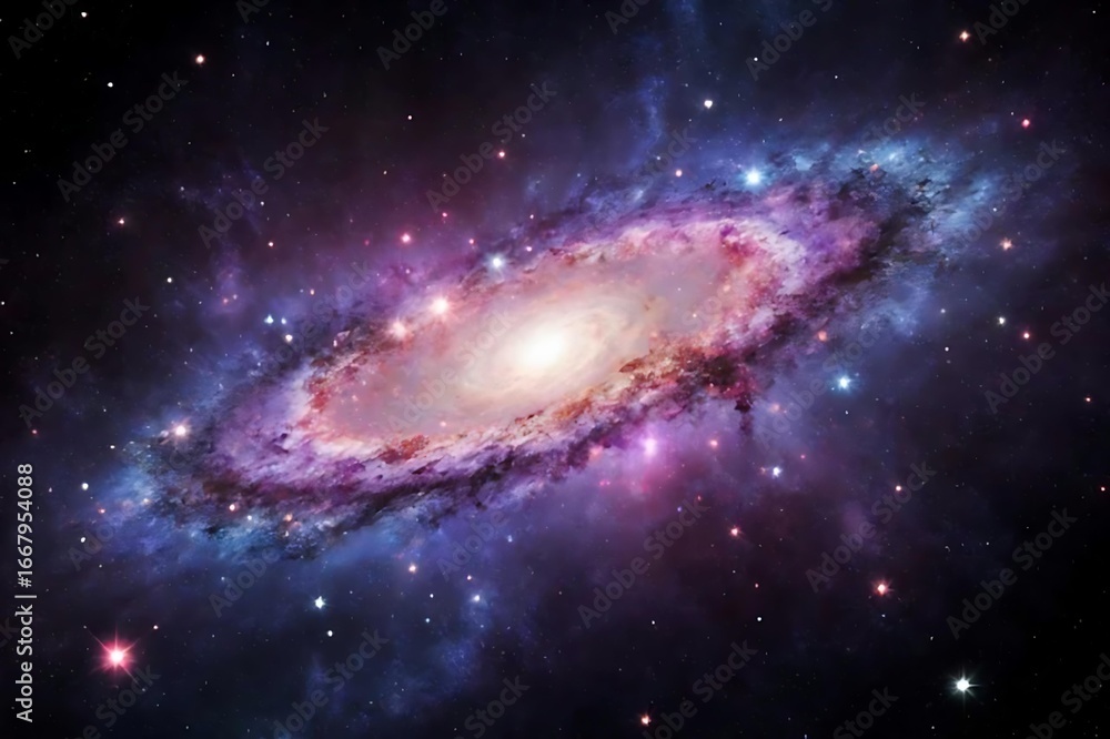 Fototapeta premium galaxy in space