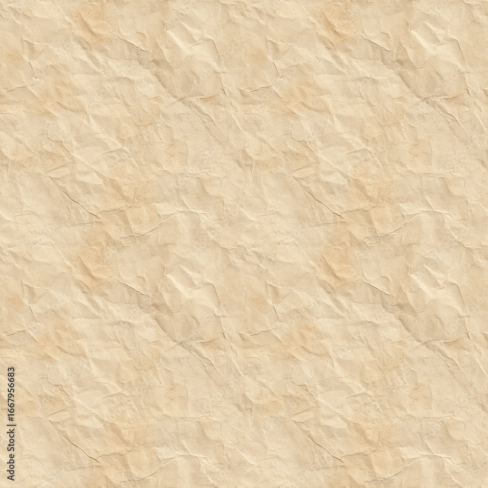 Fototapeta premium seamless pattern crumpled paper with a creases