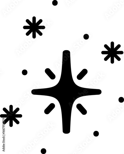 Hand Drawn Doodle Sparkling