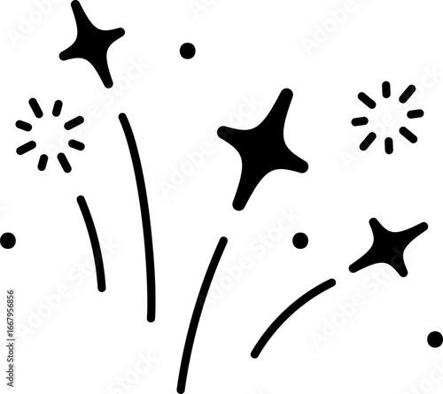Hand Drawn Doodle Sparkling