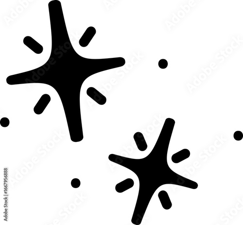 Hand Drawn Doodle Sparkling