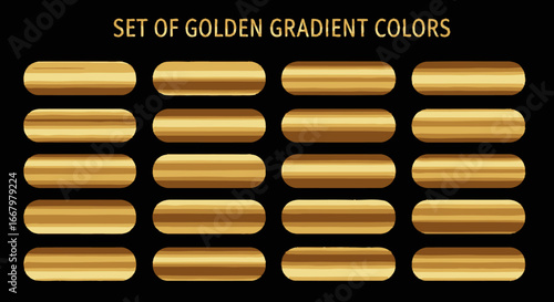 Discover stunning golden gradient color palettes for luxury designs and premium branding projects