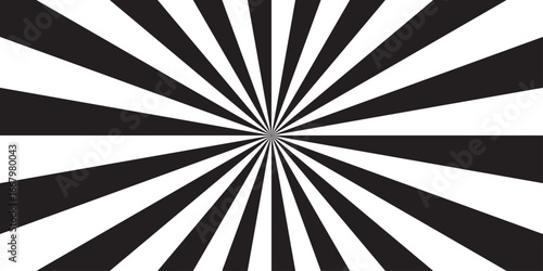 sunburst pattern white and gray design. Vintage sunrays illustration swirl line. sun beam vector banner design pop art comic burst gradient concept pattern.	