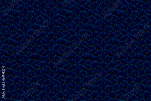 Wallpaper Mural Flower Background Abstract Blue Torontodigital.ca