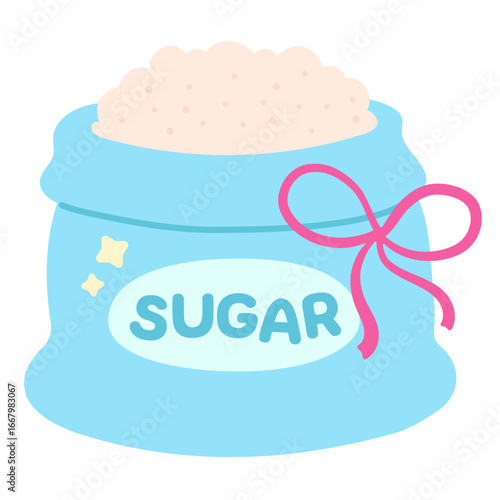 Bag of Sugar Illustration
