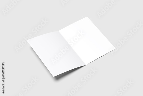 Bi Fold Brochure Mockup
