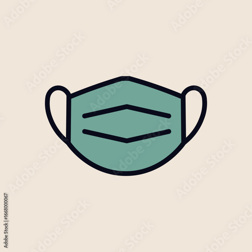 Surgical Mask Vecto
