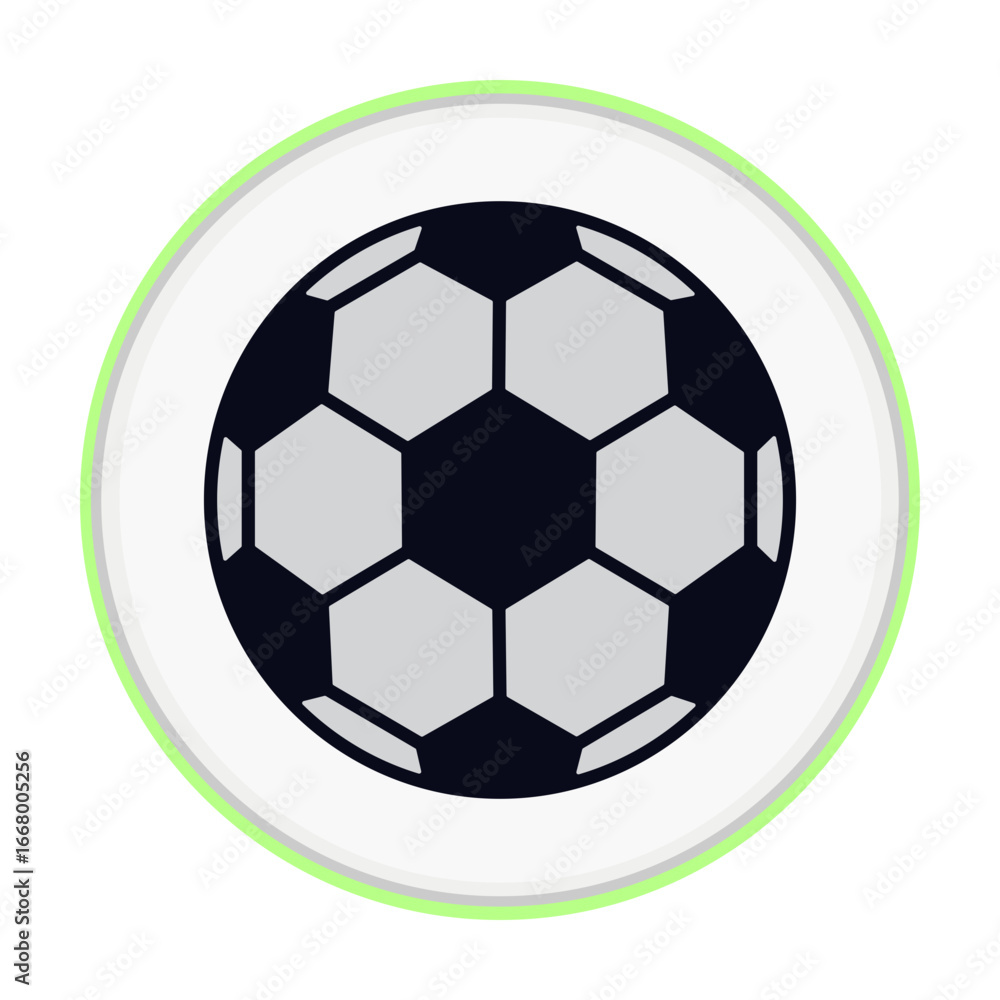 Fototapeta premium Soccer Ball Icon