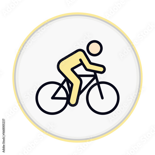 Cyclist Icon