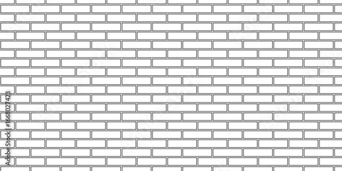 Texture brickwork block white concrete stucco isolated cement wall row urban interior limestone brick faced home and kitchen vintage wallpaper background.	