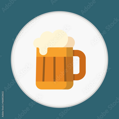 Beer Mug Vector Icon