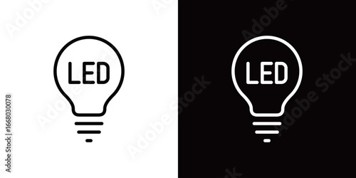 電球 アイデア 閃き ひらめき LED アイコン