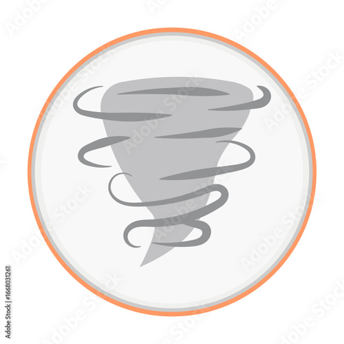 Tornado Vector Icon