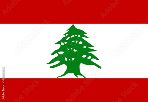 Lebanon flag illustrator national