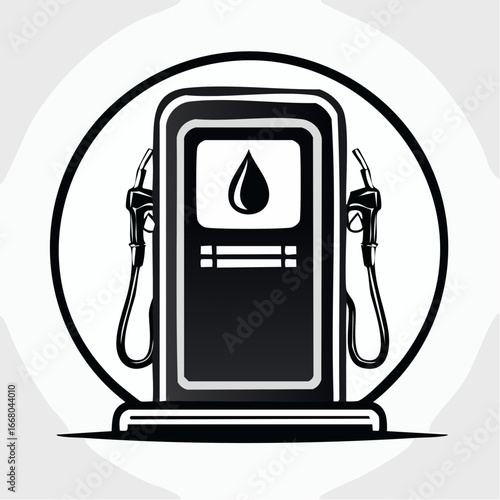 gas pump illustration
