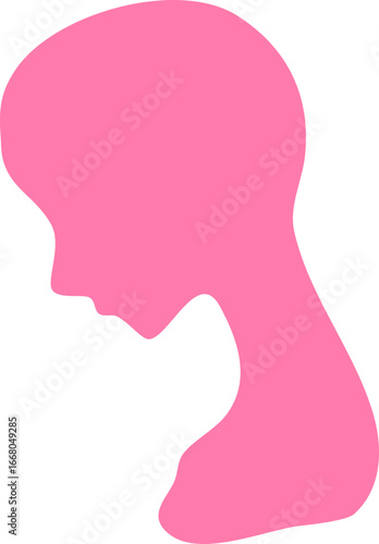 silhouette of a woman