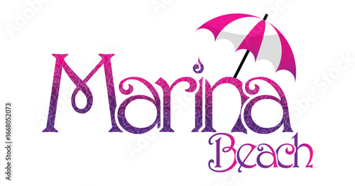 Marina beach vector text effect Tamilnadu marina beach typography png 
