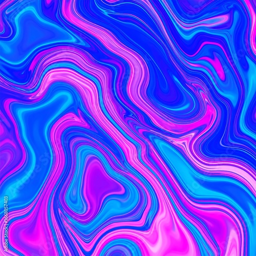 Wallpaper Mural Vibrant swirling abstract art Torontodigital.ca